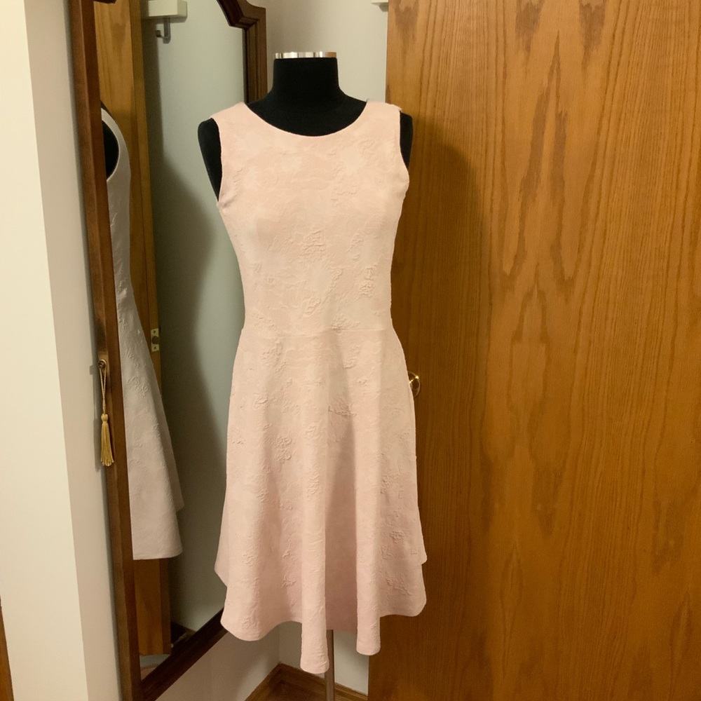 Soft Pink Sleeveless Dress